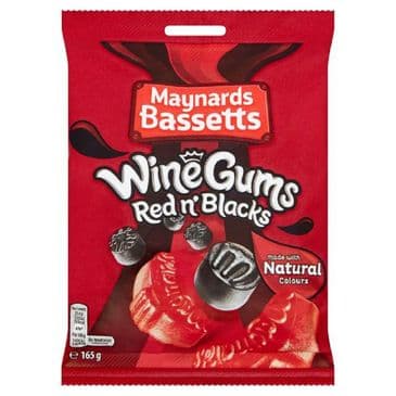 Wine Gums Red n' Blacks (Maynards)