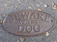 Beware of The Dog (Brown)