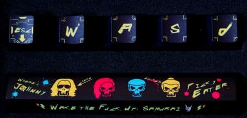 Traitors Wheres Johnny PBT Dye-Sublimated 6 Keycap Set