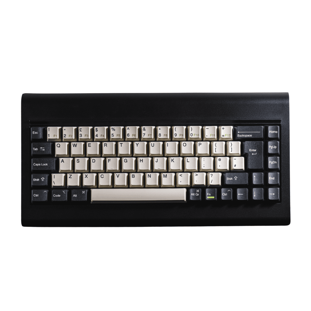 Scoolapotha Keyboard Vortex PC66 Dark Grey 69 Key Hot Swap Old-School Keyboard
