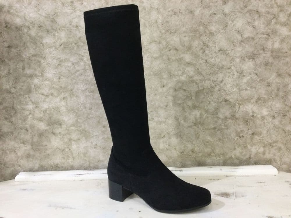 Caprice 25507-47 044 Black Stretch Long Leg Boot