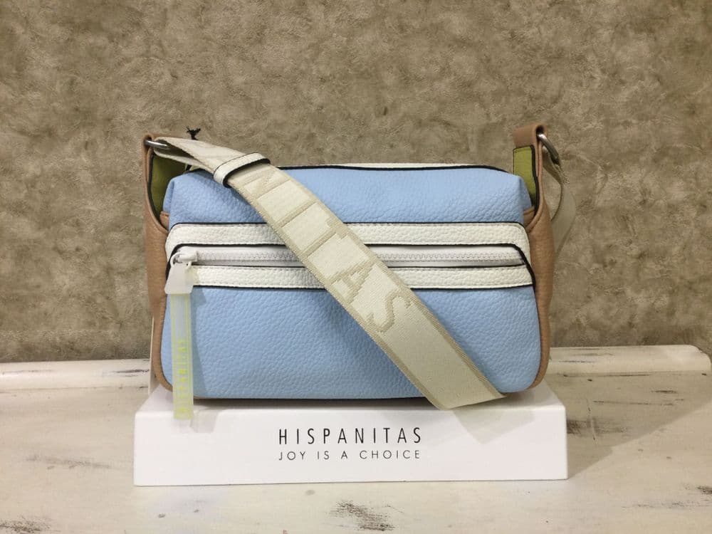Hispanitas BV264725 Blue/Tan Mix Handbag