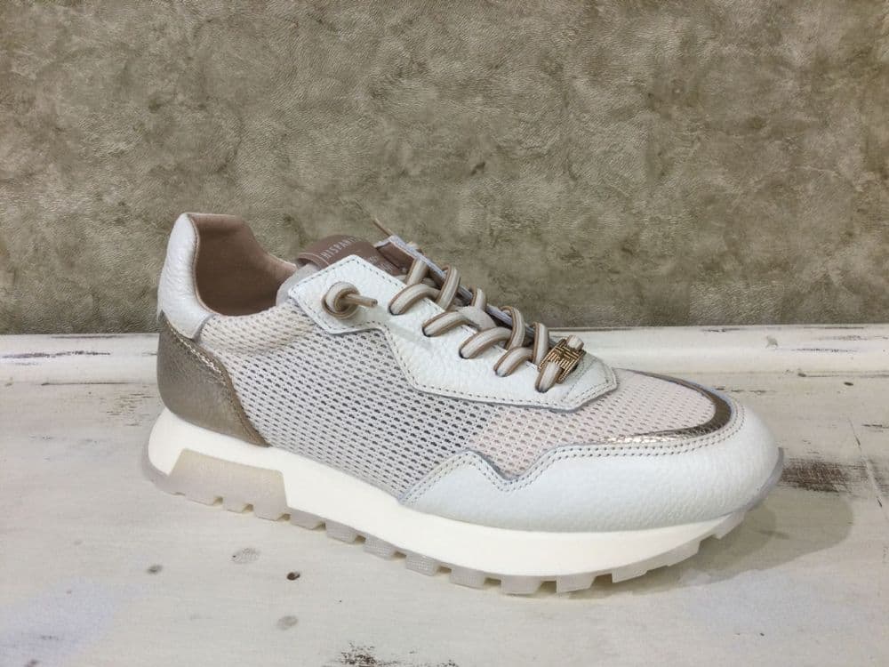 Hispanitas HV264825 Beige / Metallic Mix Slip On Trainer