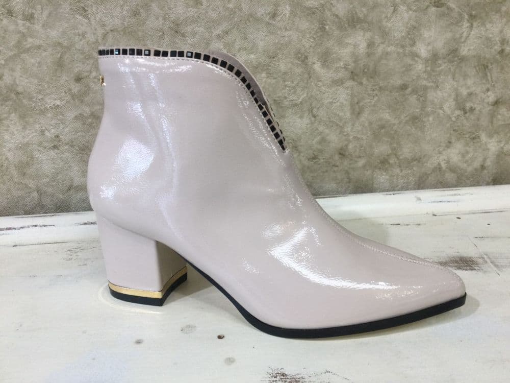 Kate Appleby Bethesda Almond Mid Heeled Ankle Boot