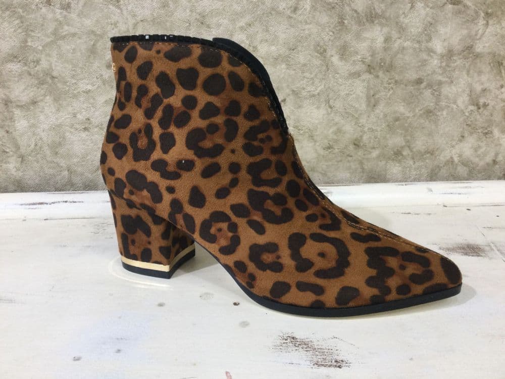 Kate Appleby Bethesda Jaguar Leopard Ankle Boot