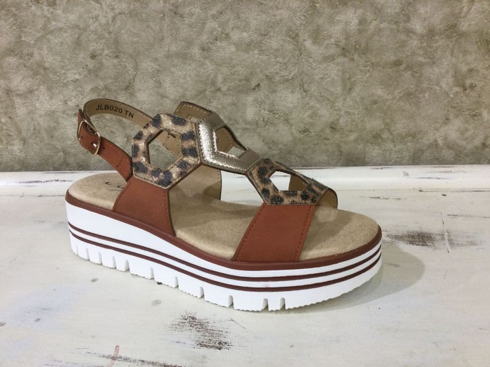 Lunar JLB020 TN Jaslene Tan Sandal