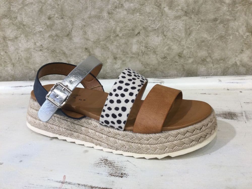 Lunar JLH493 Summer Tan Mix Sandal