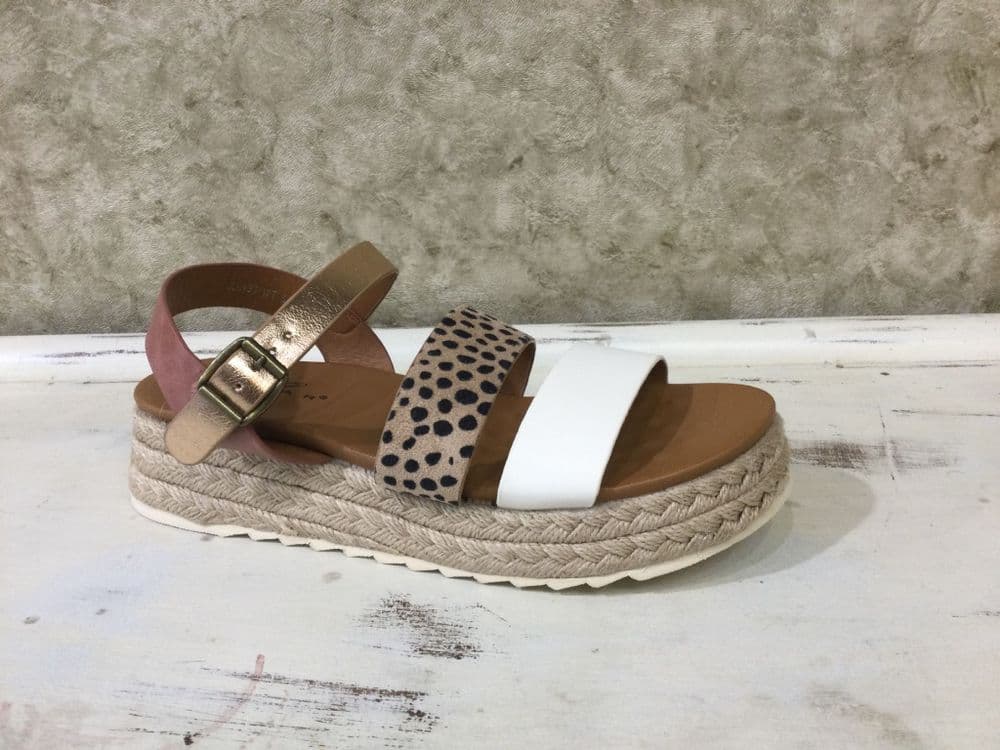 Lunar JLH493 Summer White Mix Sandal
