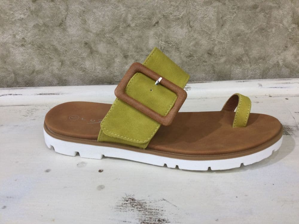 Lunar JLH580 Emily Lime Sandal