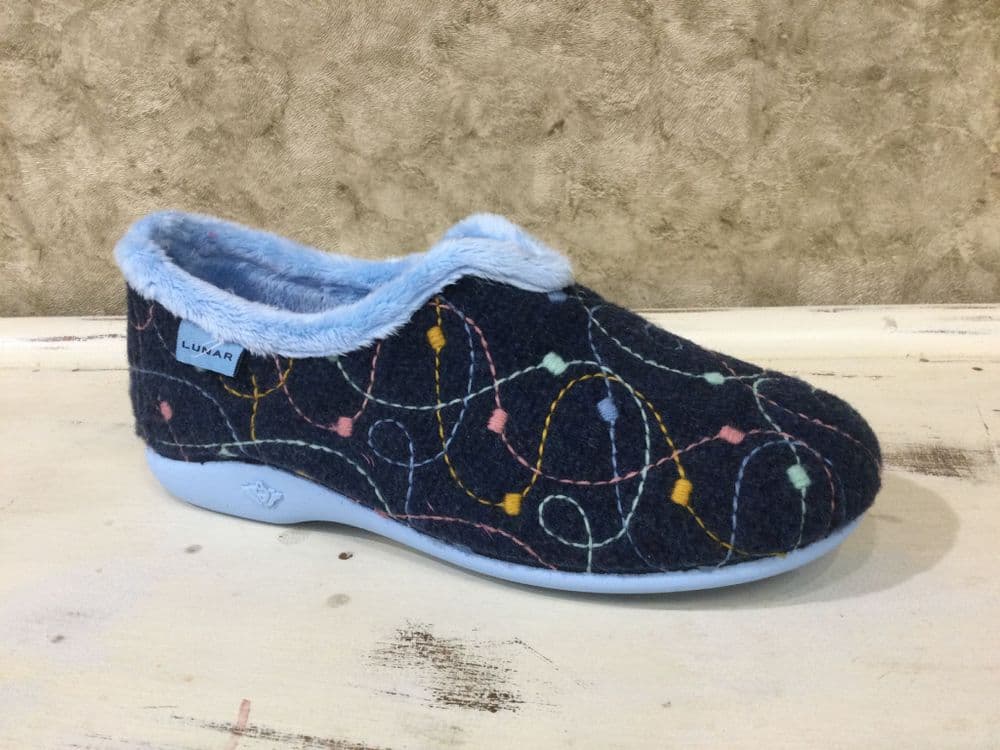 Lunar KLA252 Helsinki Navy Slipper