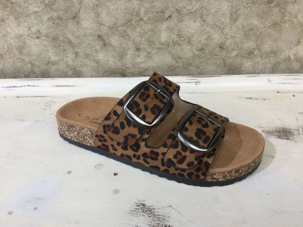 Lunar Rondo Ocelot Cheetah Sandal