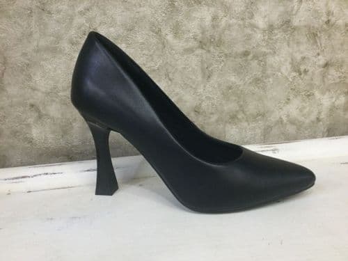 Marco Tozzi  2-22406 001 Black High-Heel Court Shoe