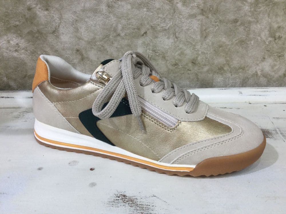 Marco Tozzi  23734-45 435 Cream Mix Trainer