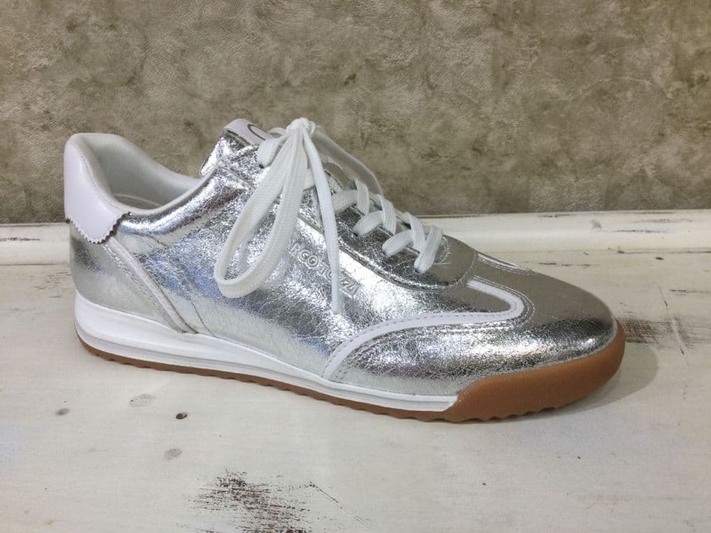 Marco Tozzi 23777-46 941 Silver Metallic Trainer