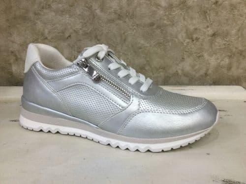 Marco Tozzi 23782-41 Silver/White Trainer