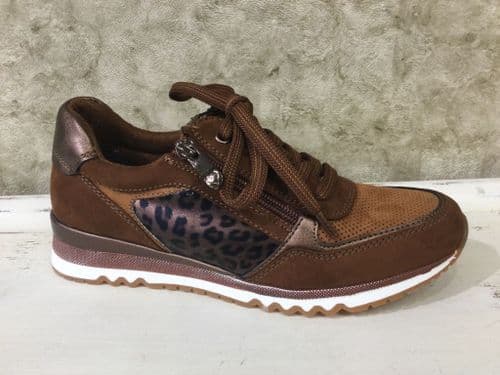 Marco Tozzi 23785-43 Cognac Comb Fashion Trainer