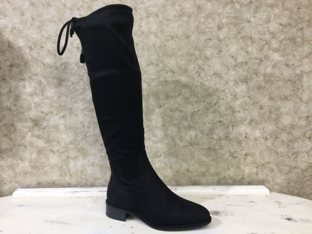 Marco Tozzi  25506-43 Black Long Leg Boot