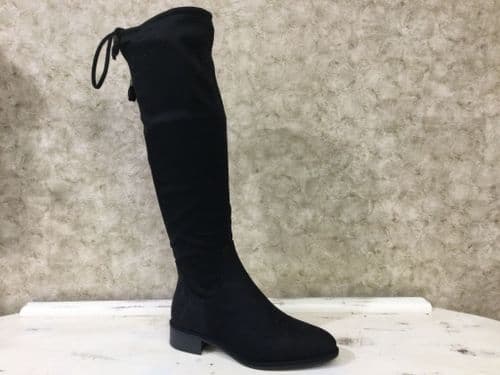 Marco Tozzi  25506-43 Black Long Leg Boot