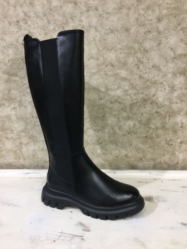 Marco Tozzi 25600-45 Black Long Leg Boot