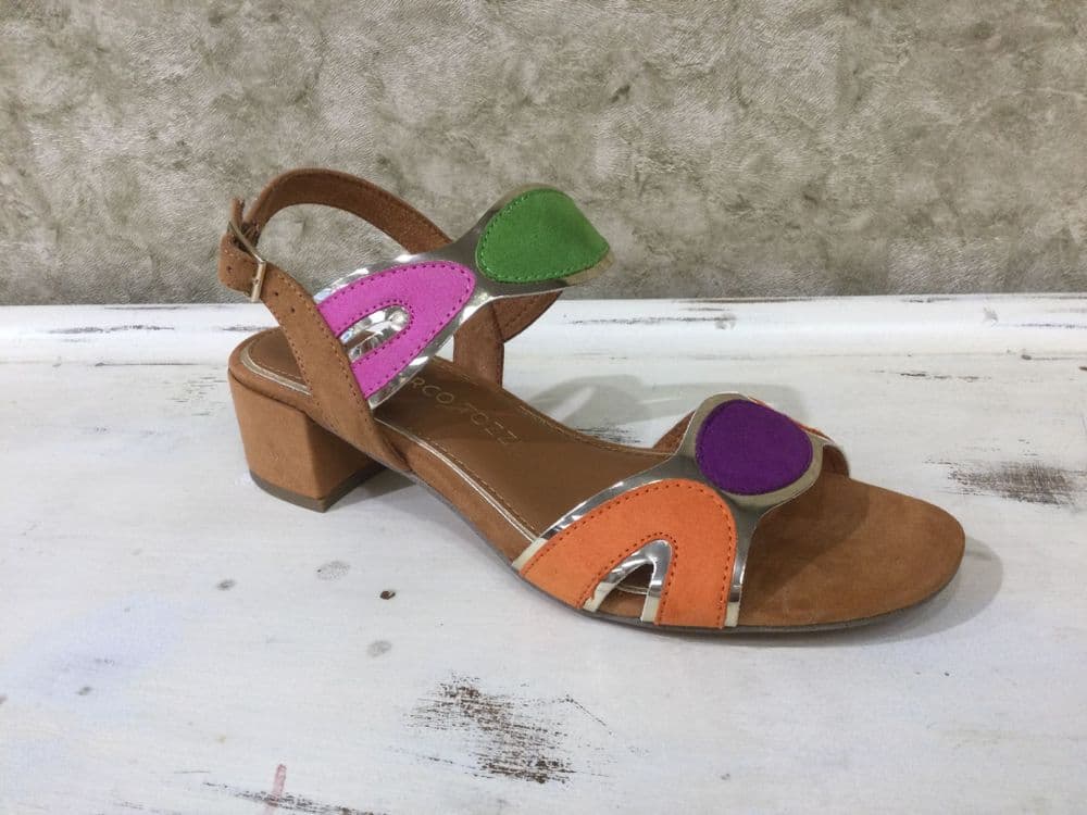 Marco Tozzi 28282-46 Multi Block Heel Sandal