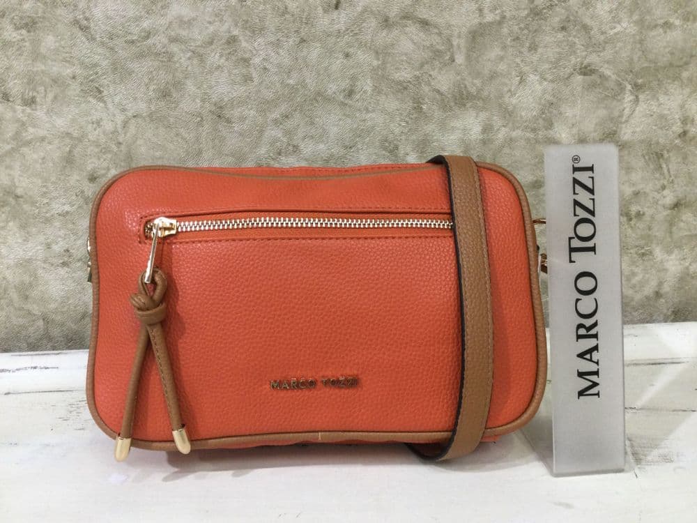 Marco Tozzi Handbag 2-61114-42 Orange Crossbody Bag