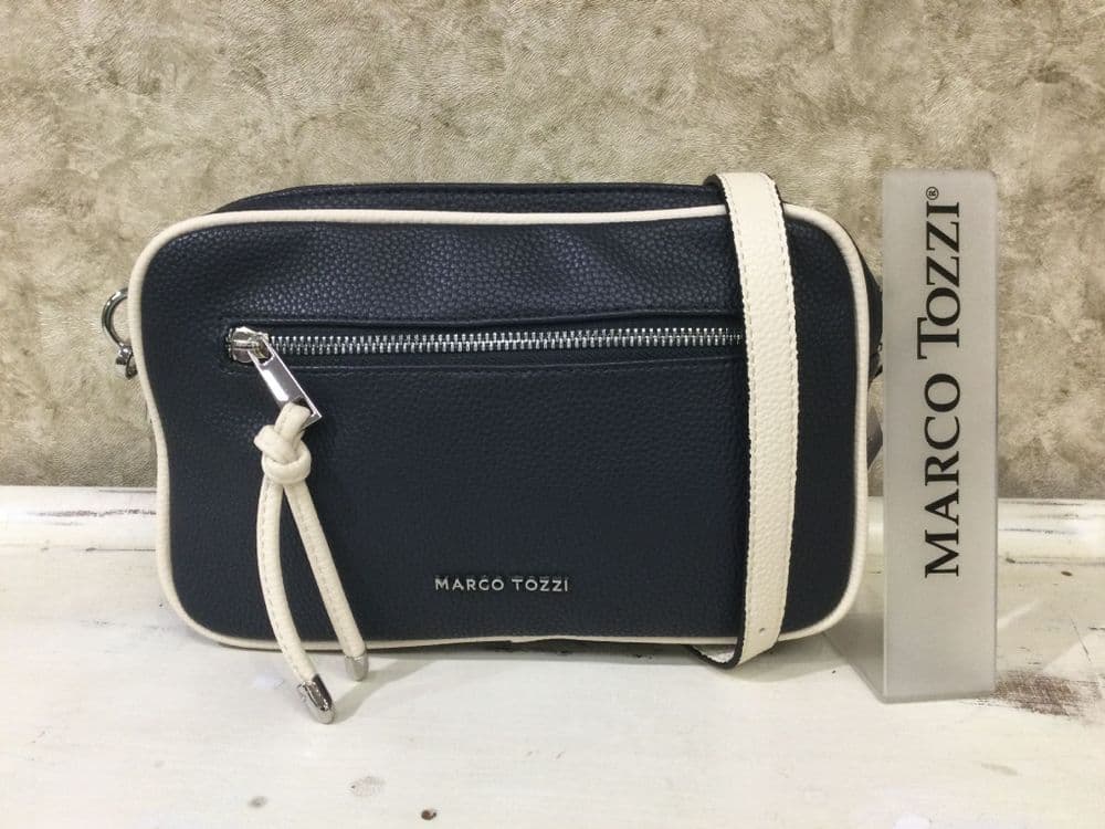 Marco Tozzi Handbag 2-61117-46 Navy Crossbody Bag