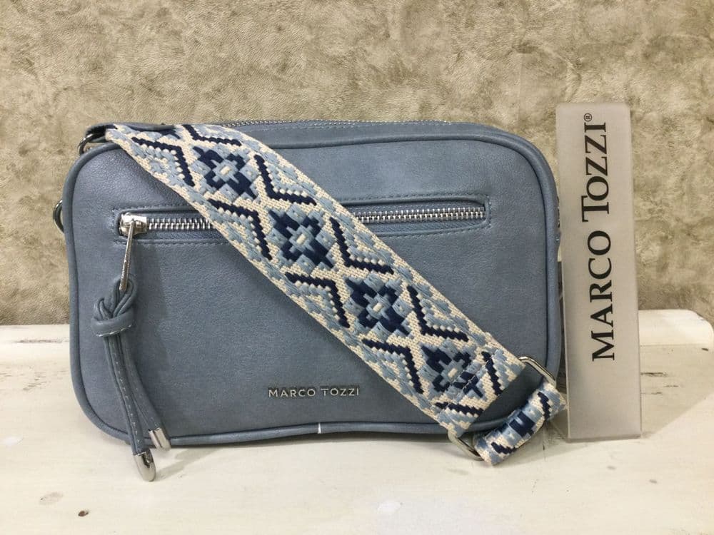 Marco Tozzi Handbag 2-61135-46 Denim Crossbody Bag