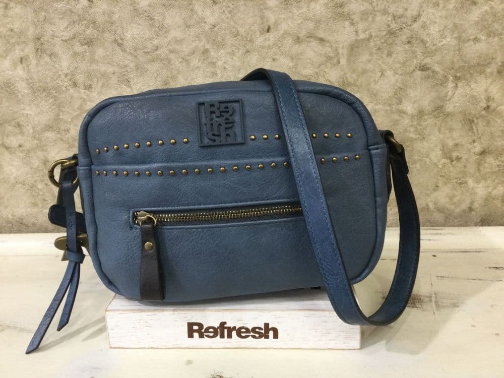 Refresh 183313 Blue Cross Body Bag