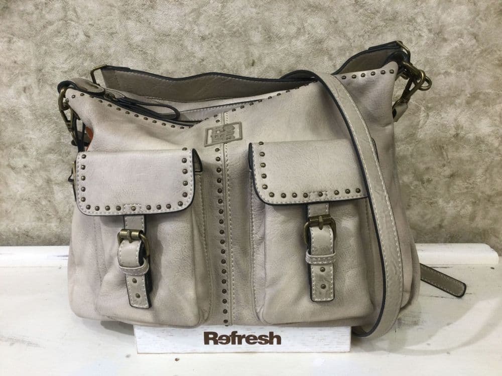 Refresh 18334102 Beige Large Slouch Bag/Cross Body Bag