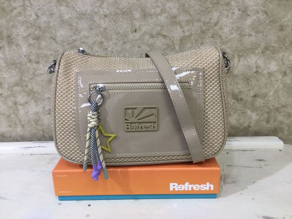 Refresh 183384 Neutral Mix Crossbody Bag