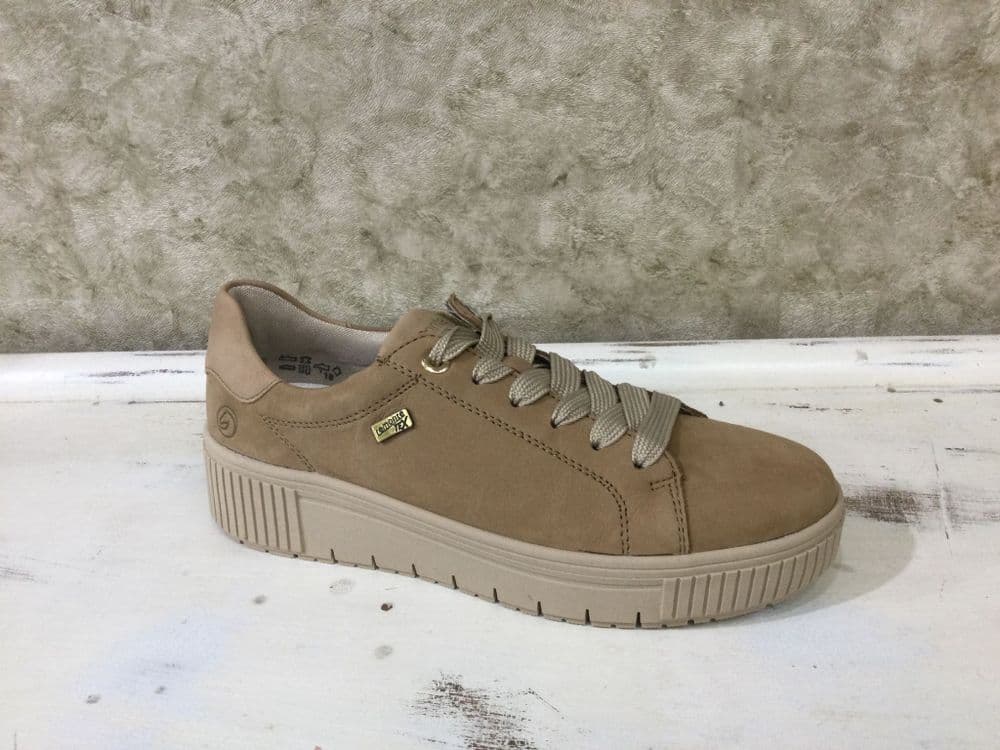 Remonte D3B00-20 Camel Trainer with Functional Inside Zip