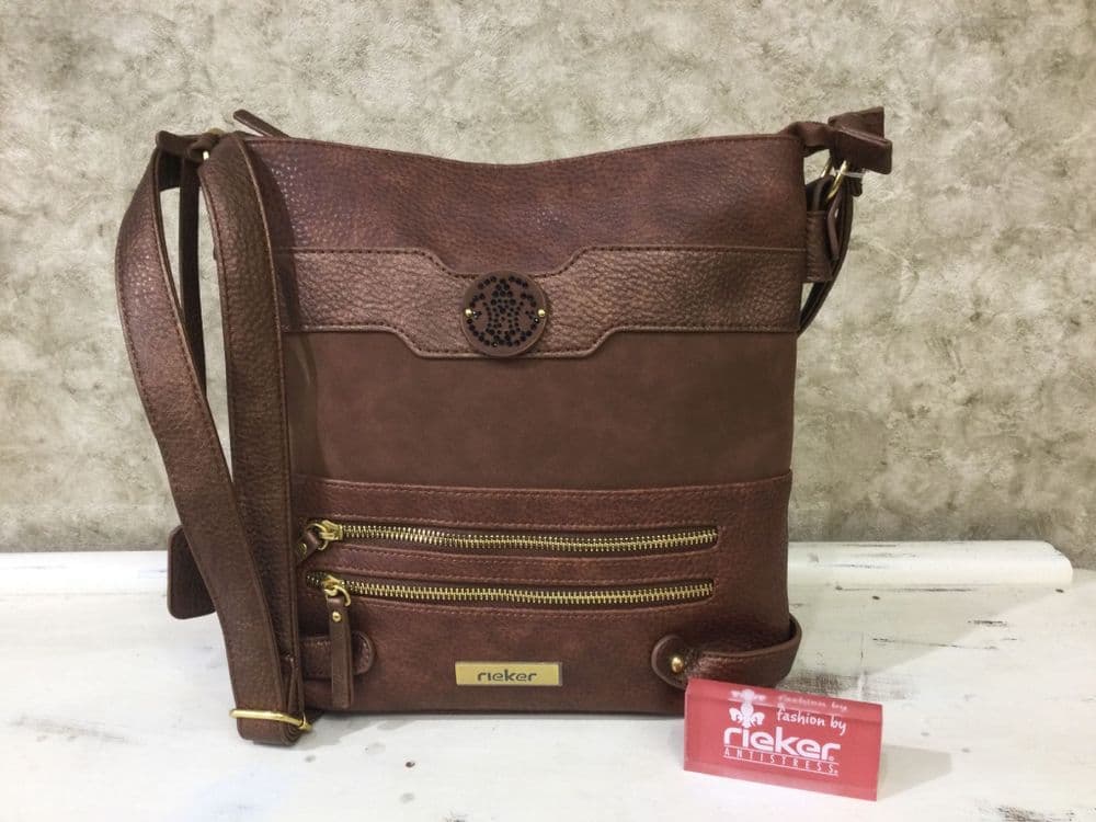 Rieker H1346-22 Copper/Gold Handbag