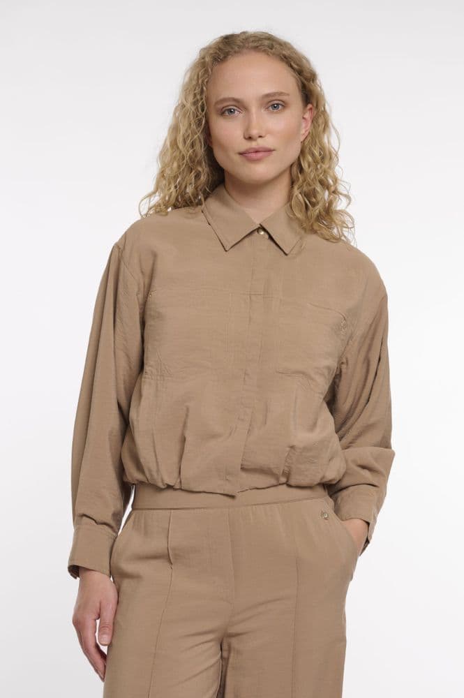 Rino & Pelle Auda Blouson Jacket in Rosy Brown