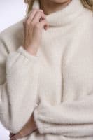Rino & Pelle Bellar Birch Pullover with High Collar