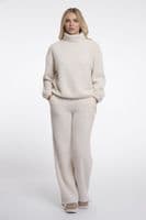 Rino & Pelle Bellar Birch Pullover with High Collar