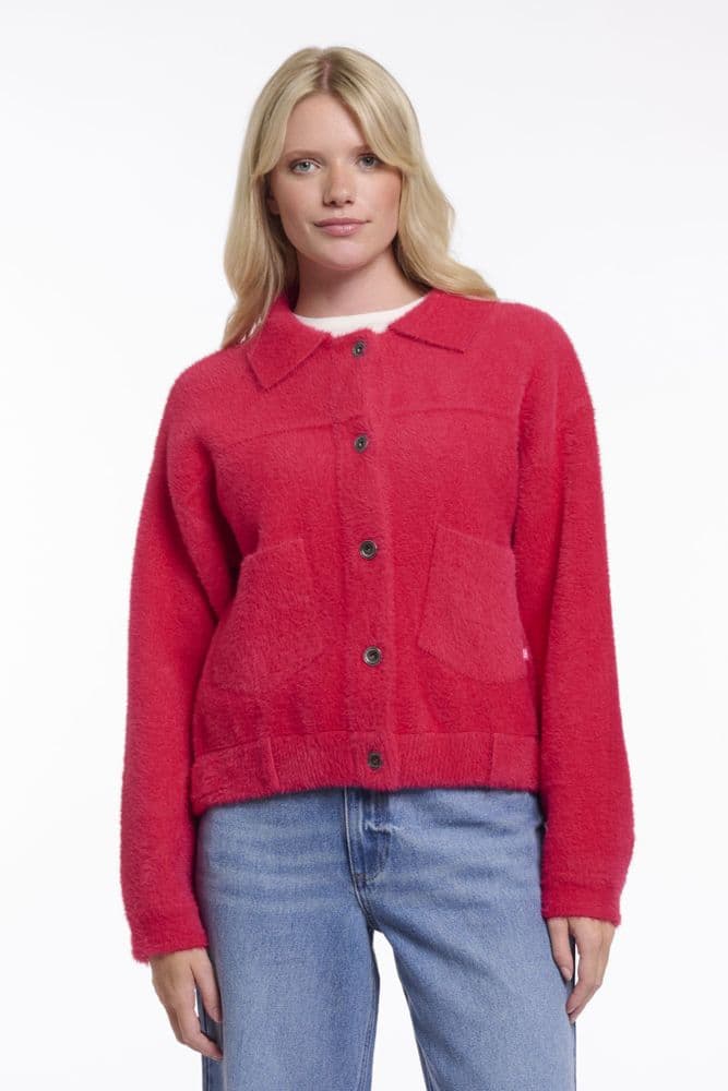 Rino & Pelle Bubbly Pink Punch Boxy Jacket