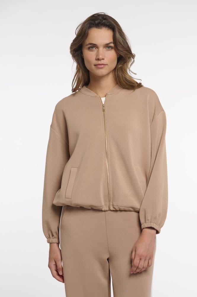 Rino & Pelle Claudette Rosy Brown Balloon Sleeve Jacket