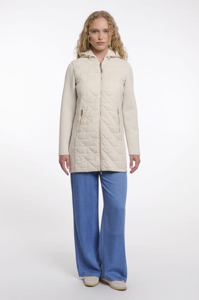 Rino & Pelle Darbi Birch Light Padded Midi Length Coat