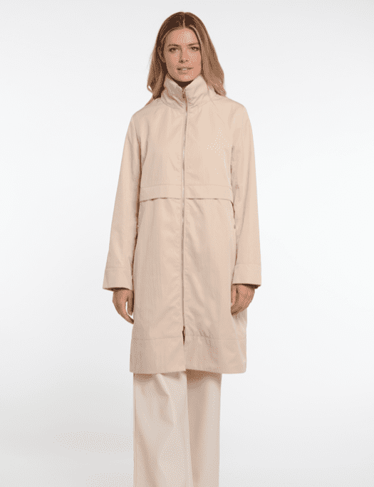 Rino & Pelle Darren Parka with Detachable Hood in Oat