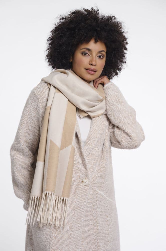 Rino & Pelle Esen Birch Oat Scarf