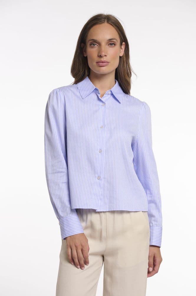 Rino & Pelle Felise Striped Blouse With Bow At Back