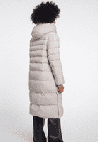 Rino & Pelle Hudson Padded Coat with Detachable Collar in Birch