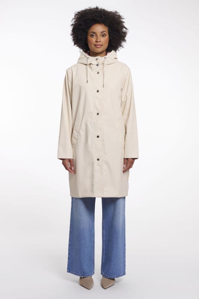 Rino & Pelle Ishana Birch / Pink Leopard Reversible  Raincoat