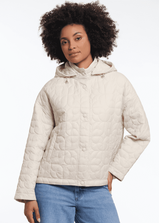 Rino & Pelle Jada Light Quilted Jacket in Birch