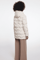 Rino & Pelle Marcelle Coat with Hood in Birch