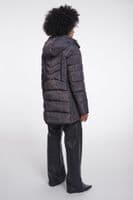 Rino & Pelle Nusa Blurry Graphic Padded Coat