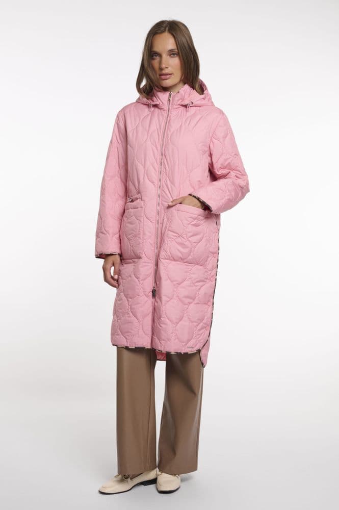 Rino & Pelle Ronja Cottan Candy Long Light Quilted Coat
