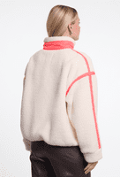 Rino & Pelle Sinai Fleece Jacket in Birch Leopard