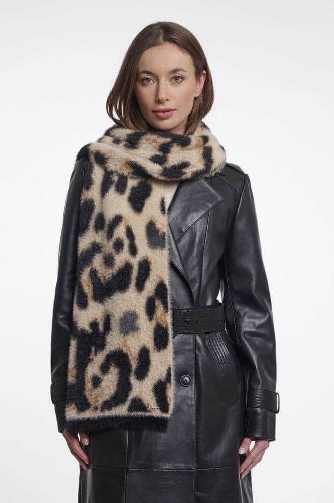 Rino & Pelle Tuli Big Leopard Scarf