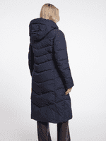 Rino & Pelle Zendaya Padded Coat with Hood in Dark Navy